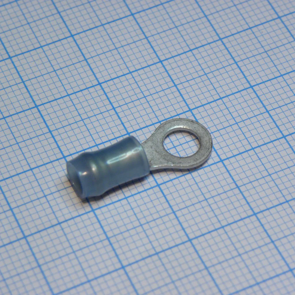 130094 - Кабельный наконечник, M5, #10, Серия PIDG, 14 AWG, 2.5 мм2, Нейлон (Полиамид)