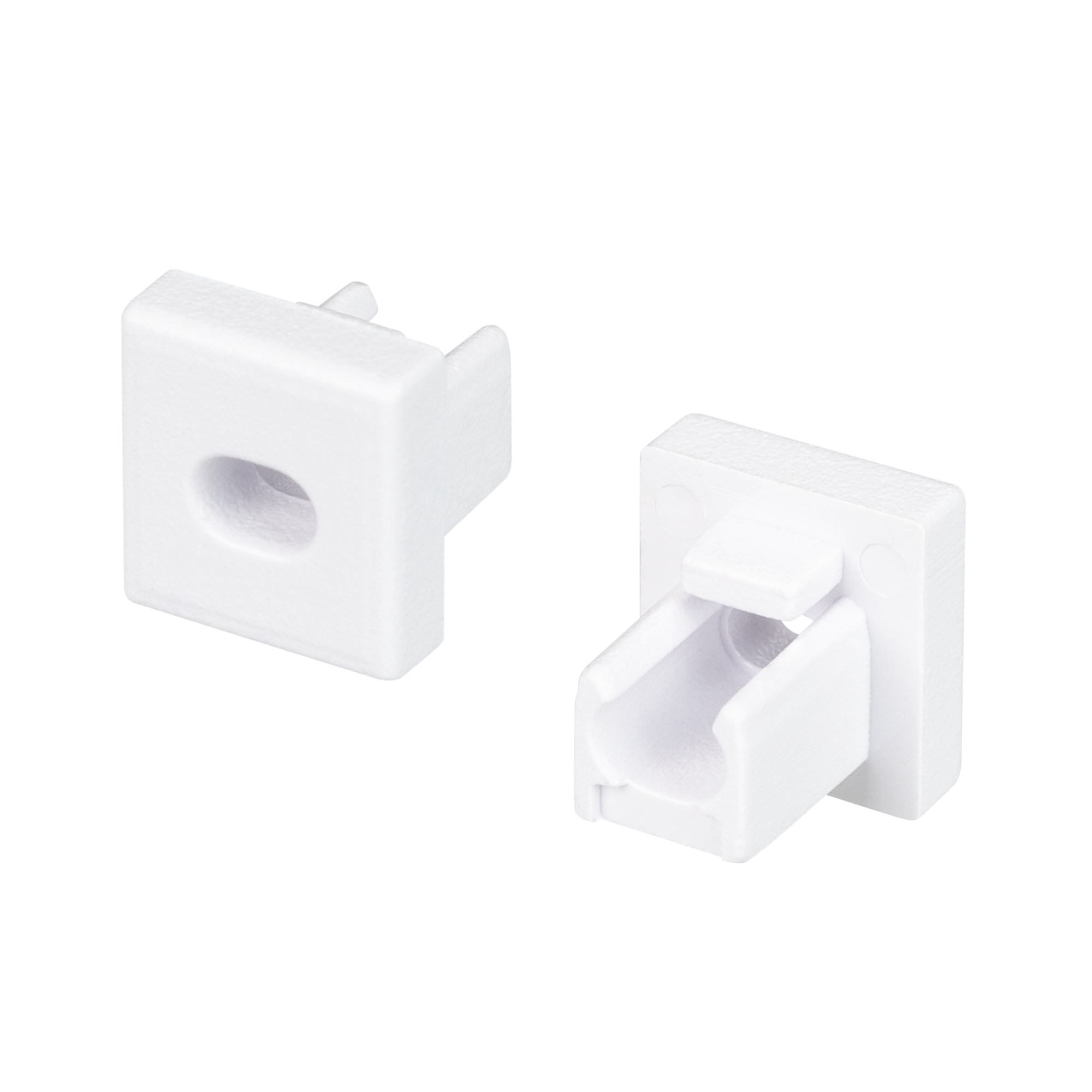Заглушка ARH-MICRO-0607 с отверстием 037395 - Заглушка с отверстиемдля профиля ARH-MICRO-0607. Материал пластик, белый. Цена за 1 шт.