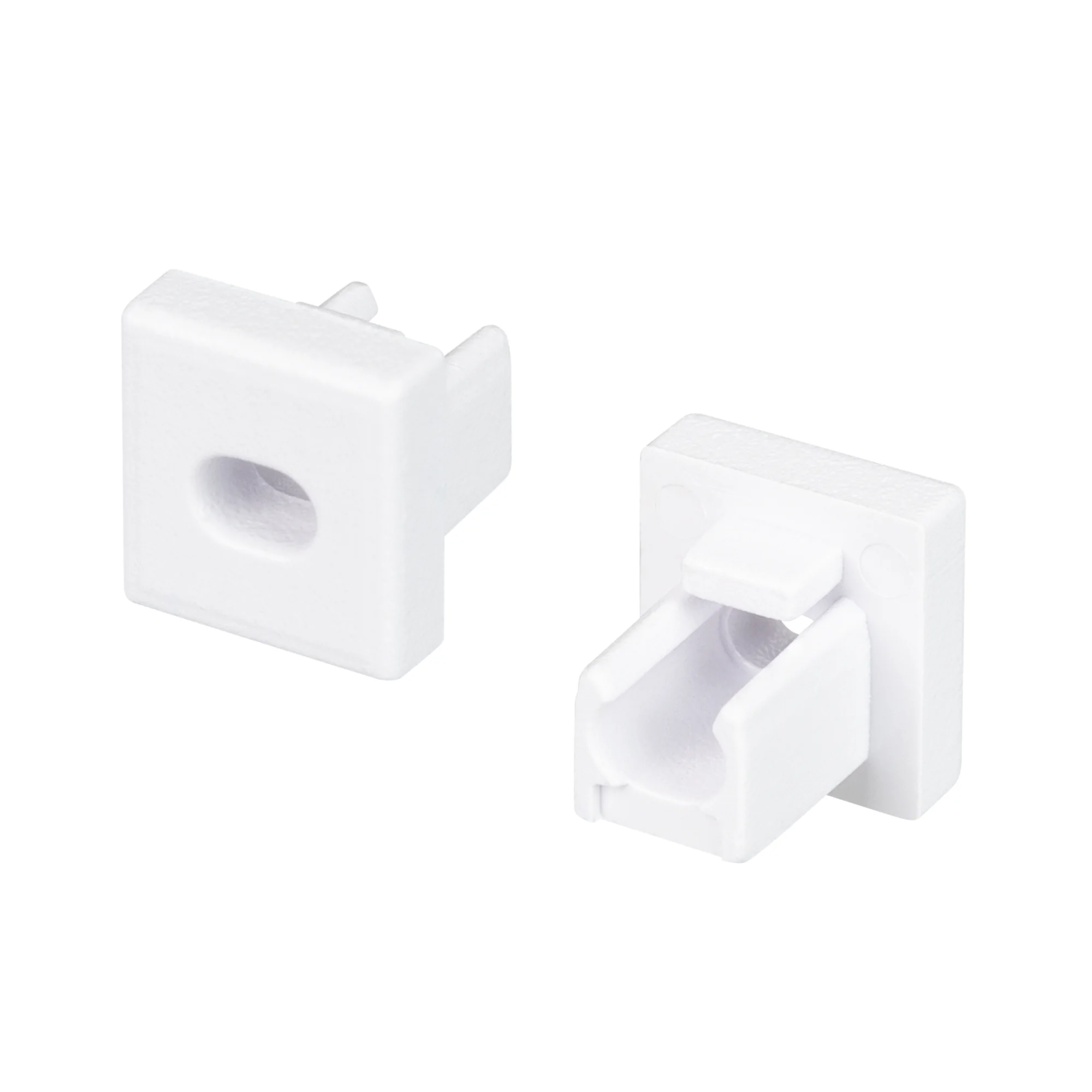 Заглушка ARH-MICRO-0607 с отверстием 037395 - Заглушка с отверстиемдля профиля ARH-MICRO-0607. Материал пластик, белый. Цена за 1 шт.