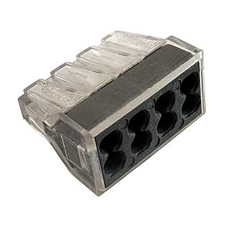 Клеммник (773-328) - Клеммник зажимной для 8 проводов сечением от 0.75 до 2.5мм2