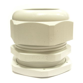 PG42 (30-38) серый - Кабельный ввод PG42 (30-38) Серый, полиамид