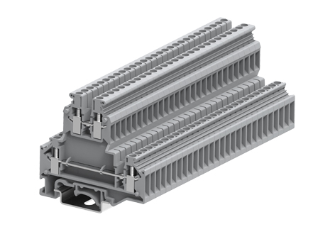 Этажная клемма 303921 - Этажная клемма, UKD, тип фиксации провода: винтовой, номинальное сечение: 2,5 мм кв., 24A, 500V, ширина: 5,2 мм, цвет: серый, тип монтажа: DIN 35