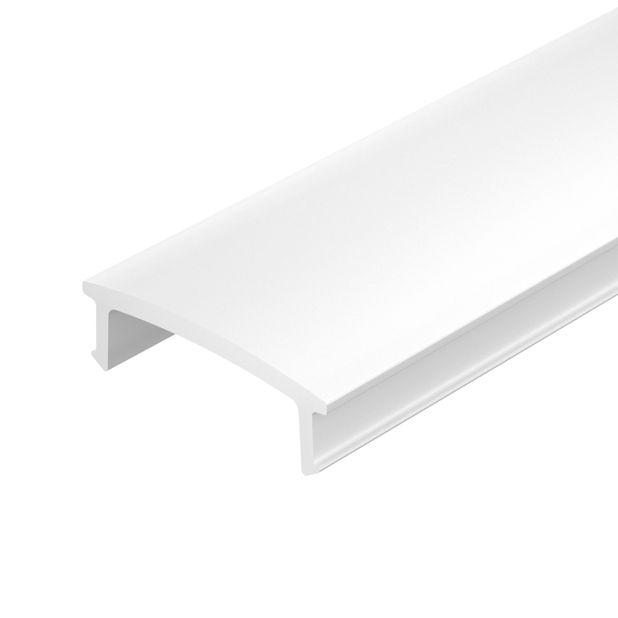 Экран ARH-DECORE-S12 Flat Opal 023906 - Экран матовый для профиля серии DECORE. Материл – поликарбонат, светопропускание до 60%. Цена за 1 метр.