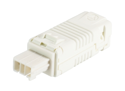 Разъём GESIS BST14I3F B1 ZR1 MWS - Розеточный разъем на кабель диам. 5,5 - 6,5 мм, 3 полюса, пружинная фиксация, номинальное напряжение: 50V, номинальный ток: 3A, цвет контактной вставки: белый, цвет корпуса: белый, серия gesis BST14i3