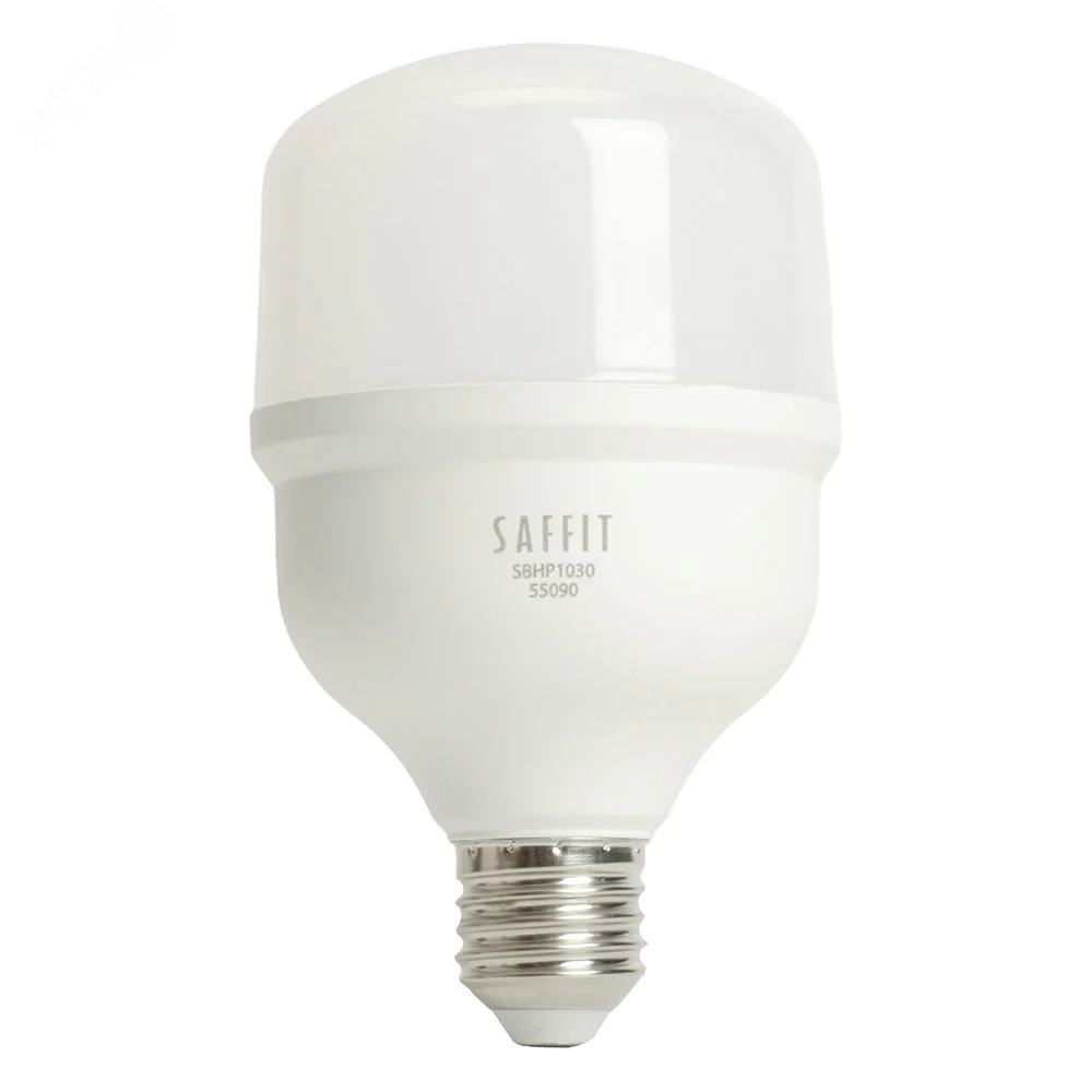 Лампа светодиодная LED 30вт Е27 белый 55090
