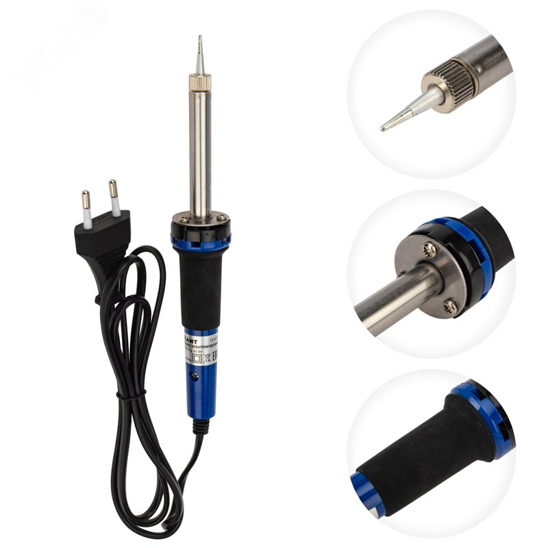 Паяльник 25 Вт керамич.нагр. - серия "МАСТЕР" керам.нагреватель, 230 В