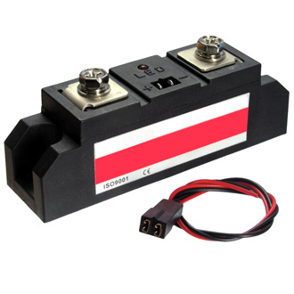 SSR-2 440V 80A (Z)D3 (3-32V) - Твердотельное реле Z-с контролем перехода через "0", 80 А, 440 В, упр.напряжение 3-32В, сопротивление изоляции 1000 МОм