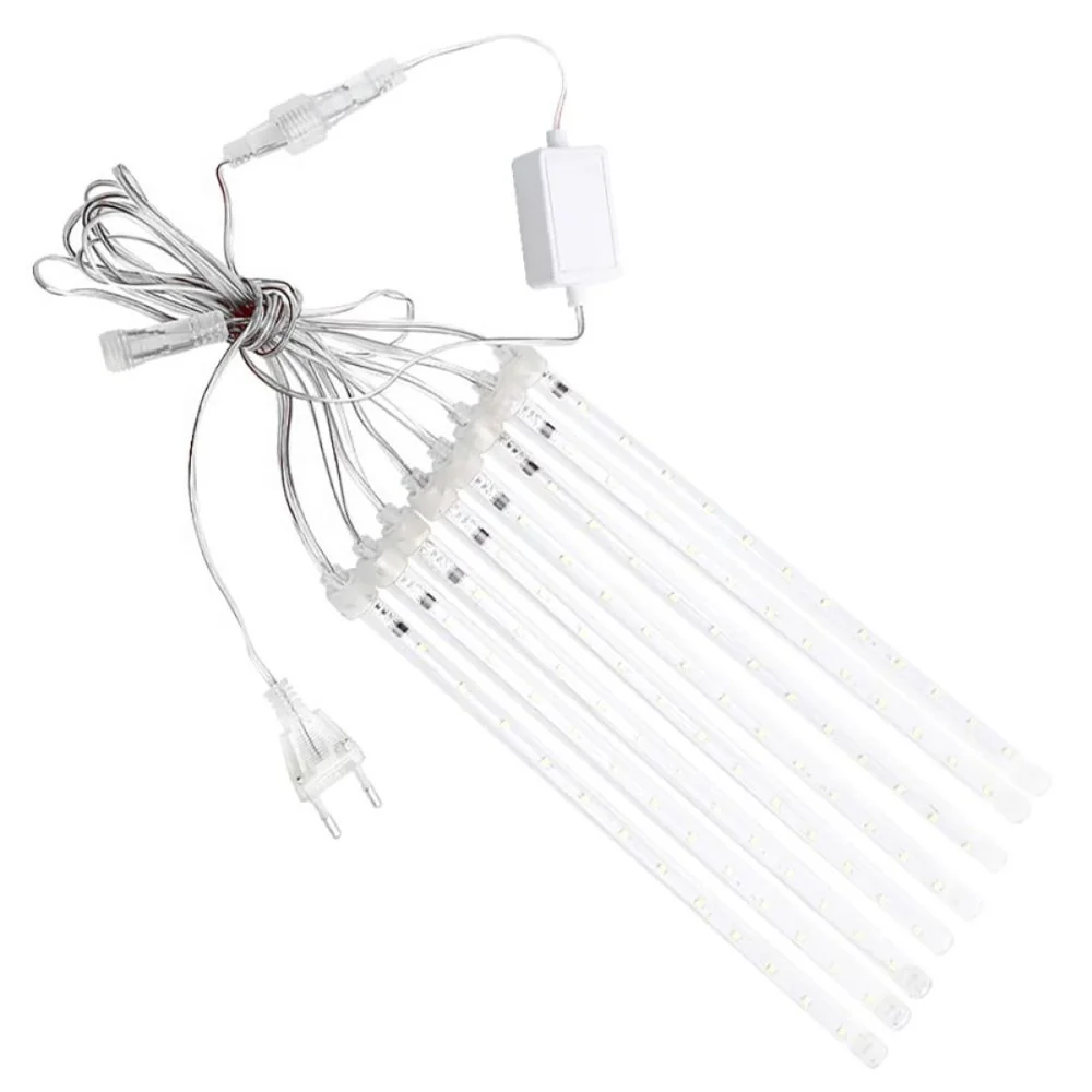 Гирлянда Сосульки LED 5000K 4.5х0.5 м+3 м прозрачный шнур