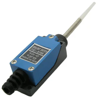 KZ-8166 (TZ-8166) AL+ZINC - Выключатель концевой с пружинным штоком и наконечником