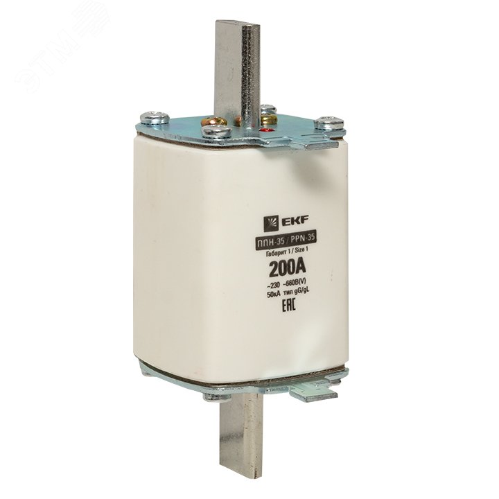 Вставка плавкая ППН-35 250/200А габарит 1 PROxima fus-35/250/200