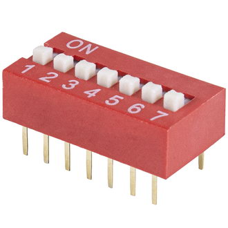SWD1-7 (DS-07) (ВДМ1-7) - DIP переключатель