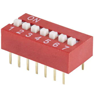 SWD1-7 (DS-07) (ВДМ1-7) - DIP переключатель