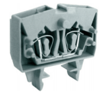 Клемма MINI UJ5-2.5WME - Мини клемма, серия E, тип фиксации провода: пружинный, номинальное сечение: 2,5 мм кв., 24A, 800V, ширина: 6 мм, цвет: серый, стандарт GB/T14048.1, тип монтажа: DIN 15