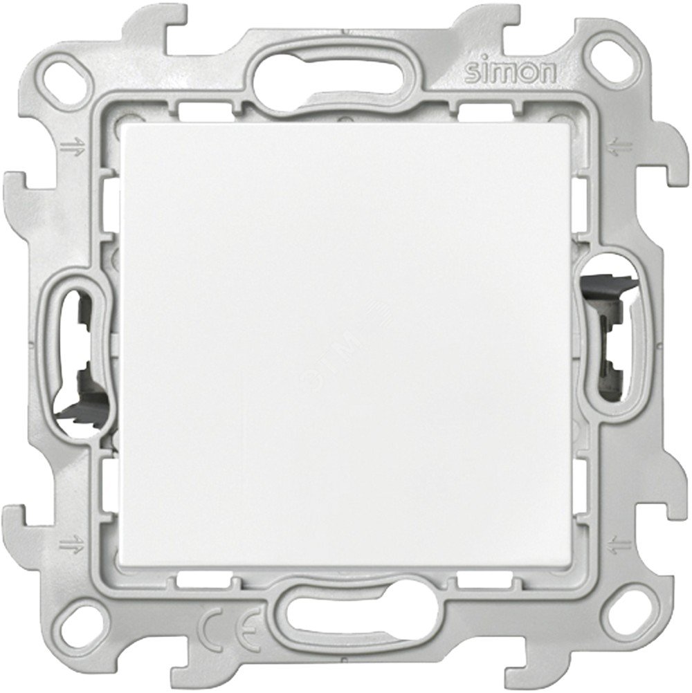 Выключатель 1-кл. 1п 2мод. СП 24 10А IP20 Push&Go механизм бел. 2420101-030