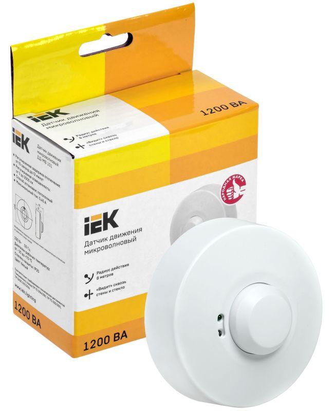 Детектор движения ДД-МВ 101 1200Вт 360град. 8М IP20 бел. LDD11-101MB-1200-001