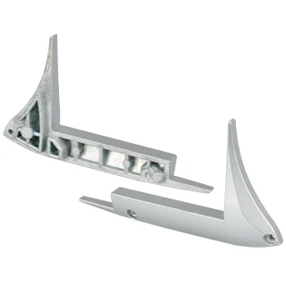 Заглушка правая PVC-STAIR-DK-R 015484 - Заглушка для профиля Alu-Stair-DK (для ковров) правая. Материал алюминий, цвет серый.  Цена указана за 1шт.