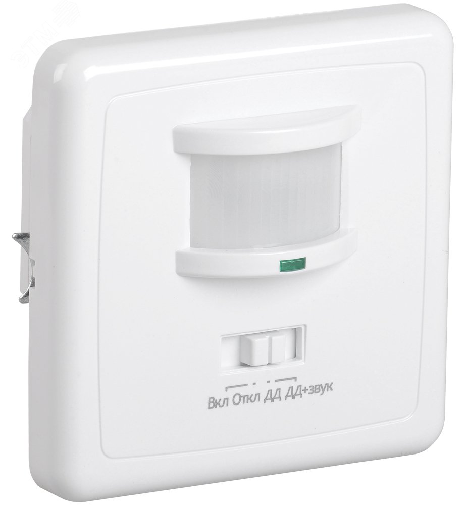Детектор движения ДД 035 500Вт угол обз. 140град. дальн. 12м IP20 бел. LDD12-035-500-001