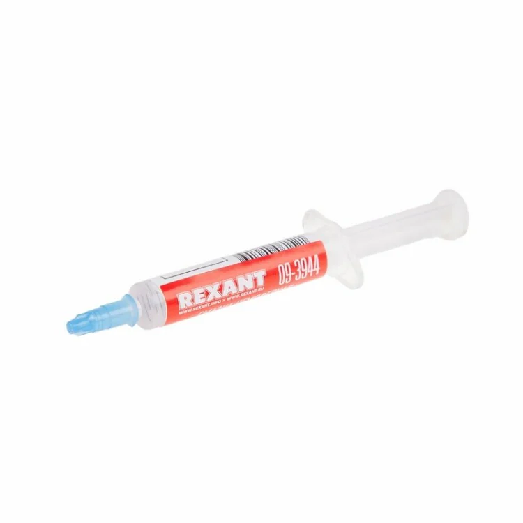 Силиконовое масло REXANT, ПМС-60000 (Полиметилсилоксан), 2 мл, шприц, «Демпферное» 09-3944