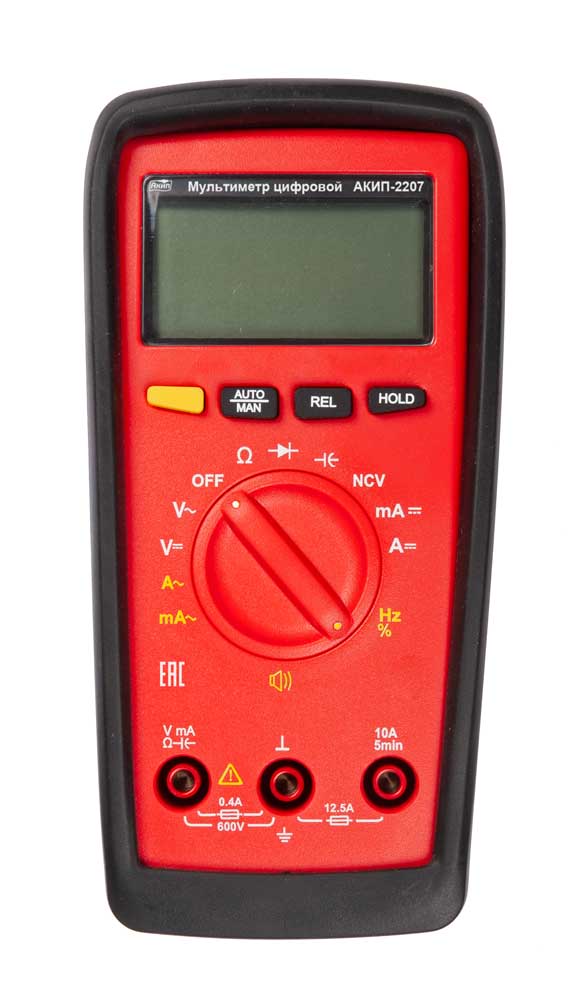 АКИП-2207 - Мультиметр цифровой с автоматическим выбором пределов измерения, True-RMS