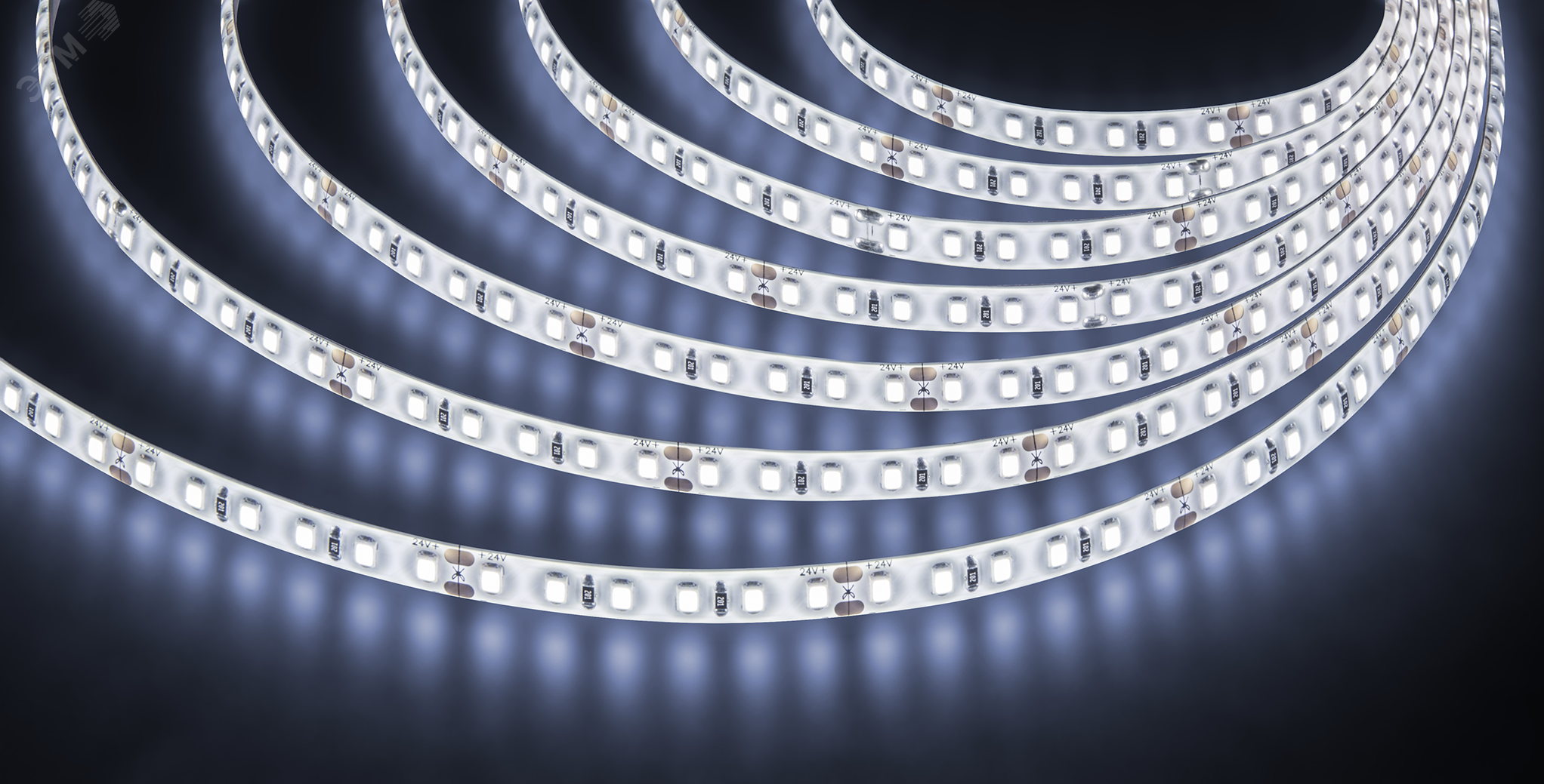 Лента светодиодная NLS-2835CW120-9.6-IP65-24V 5м 34430