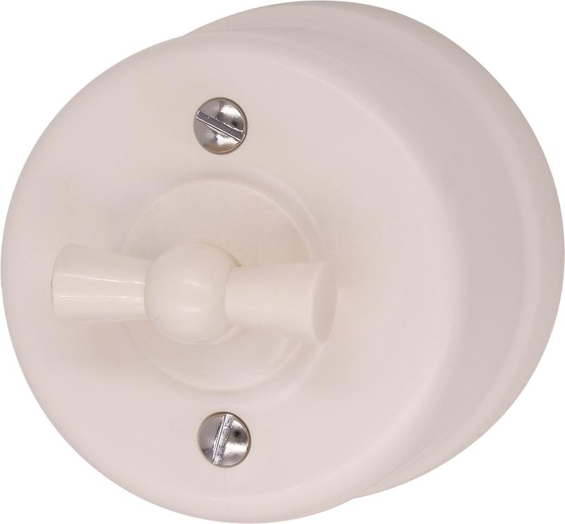 Выключатель 2-кл. пластик песочн. зол. B1-202-24