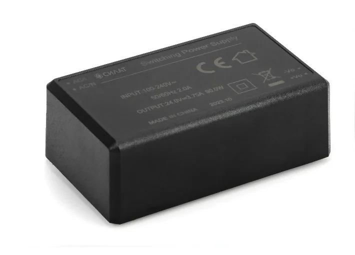 Источник питания 15 V DC/6 A, 902795 - Источник питания, однофазный, 15VDC / 6A, 90W, диапазон входн. напр.: 85 - 277VAC, габариты (мм): 87х52х30, монтаж: на плату