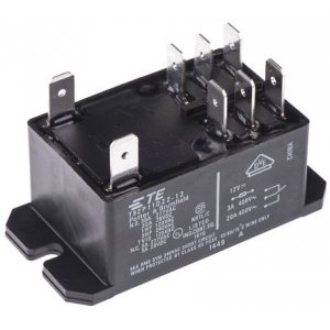 5-1393211-3 - Реле, Конфиг: 2C; Uкатушки: 12 В; DC; Мощность катушки (max): 1.7 Вт; контакты: 30 А; UAC: 277 В