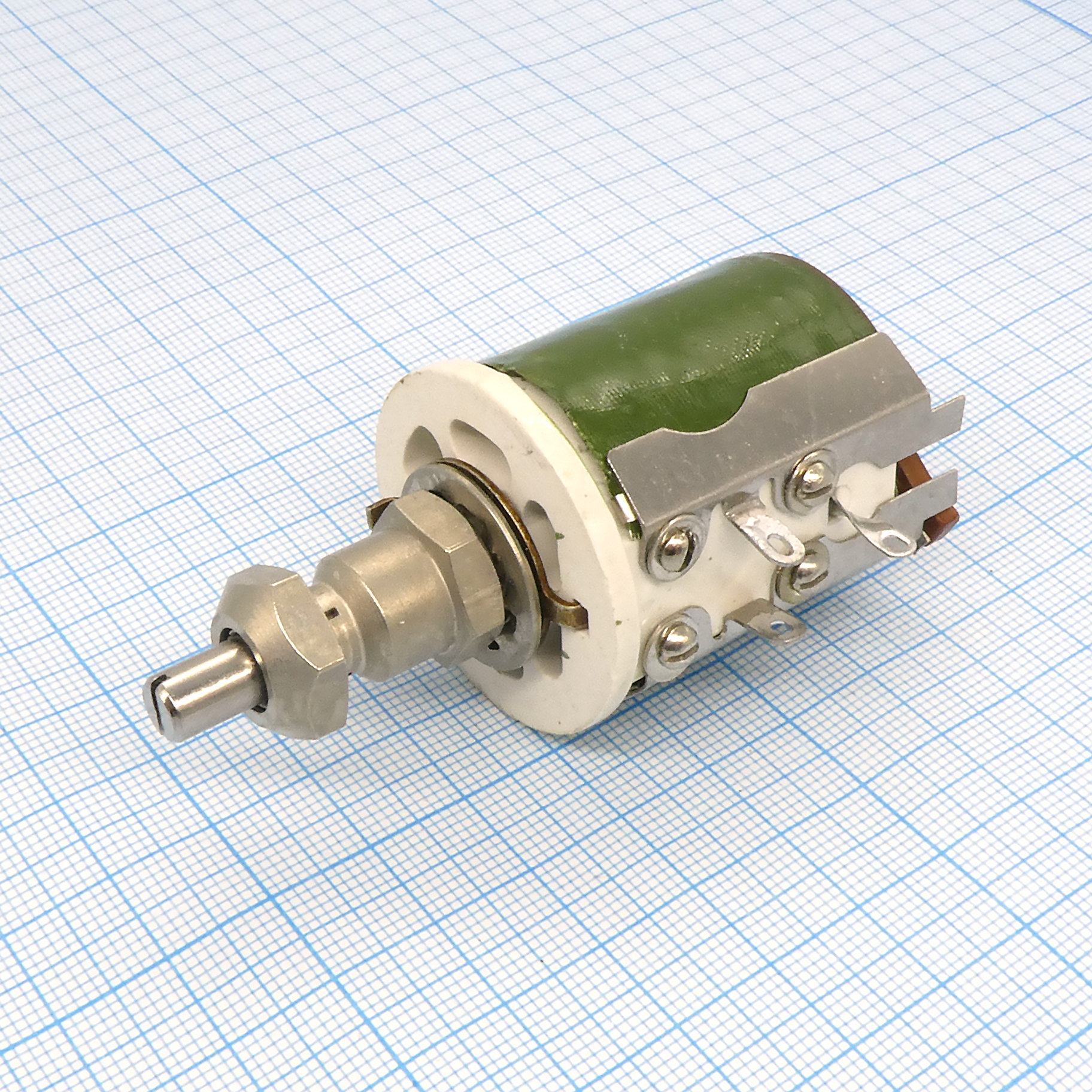 ППБ-25Е   3.3К ±10% - Резистор переменный проволочный 3.3кОм ±10% 25Вт