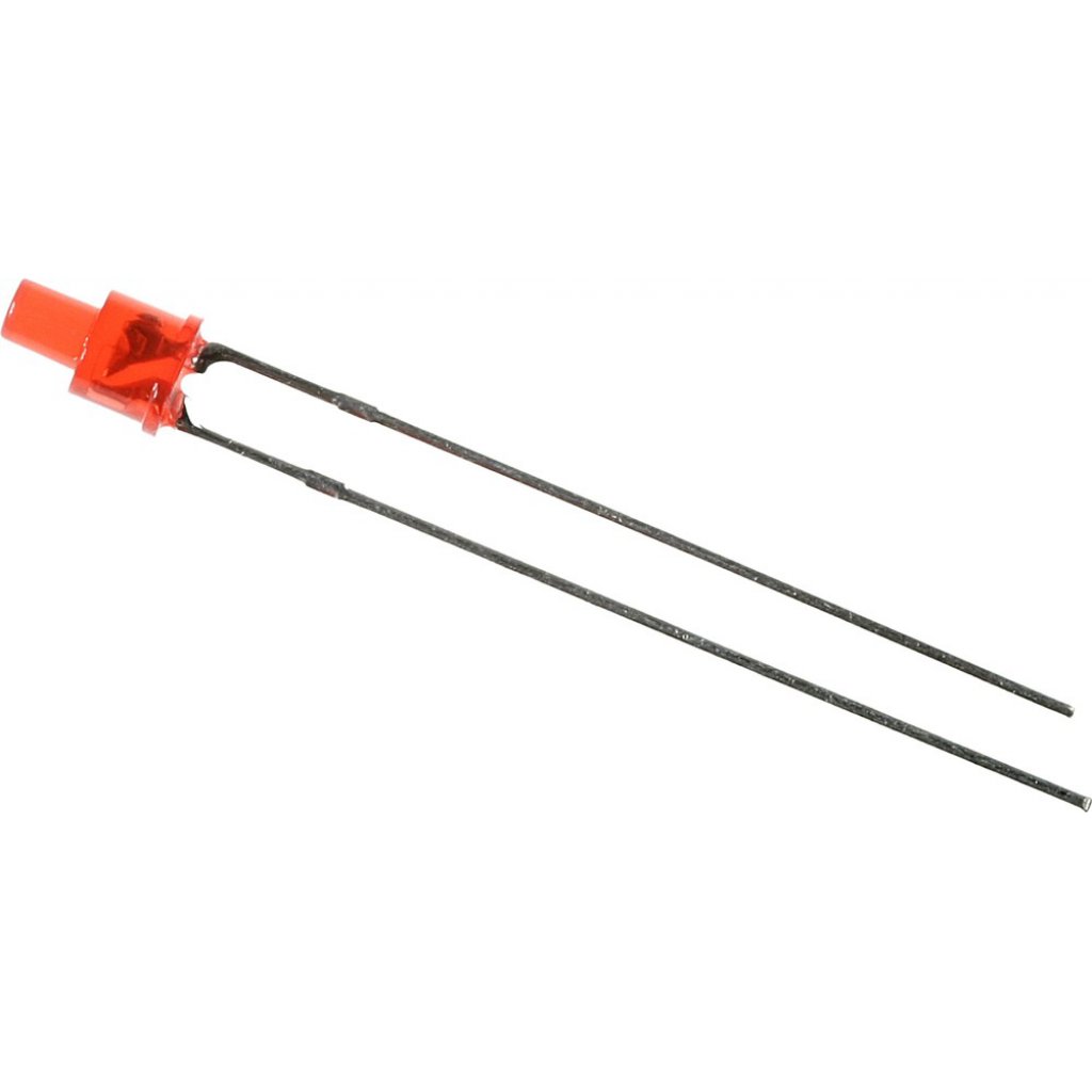 L-1394IDT - Светодиод 2мм/красный/625нм/5-8мкд/70°