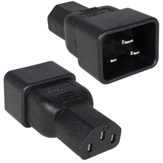 AC-011 - Разъем питания серии AC, переходник стандарта C13 на C20, 16А 250В
