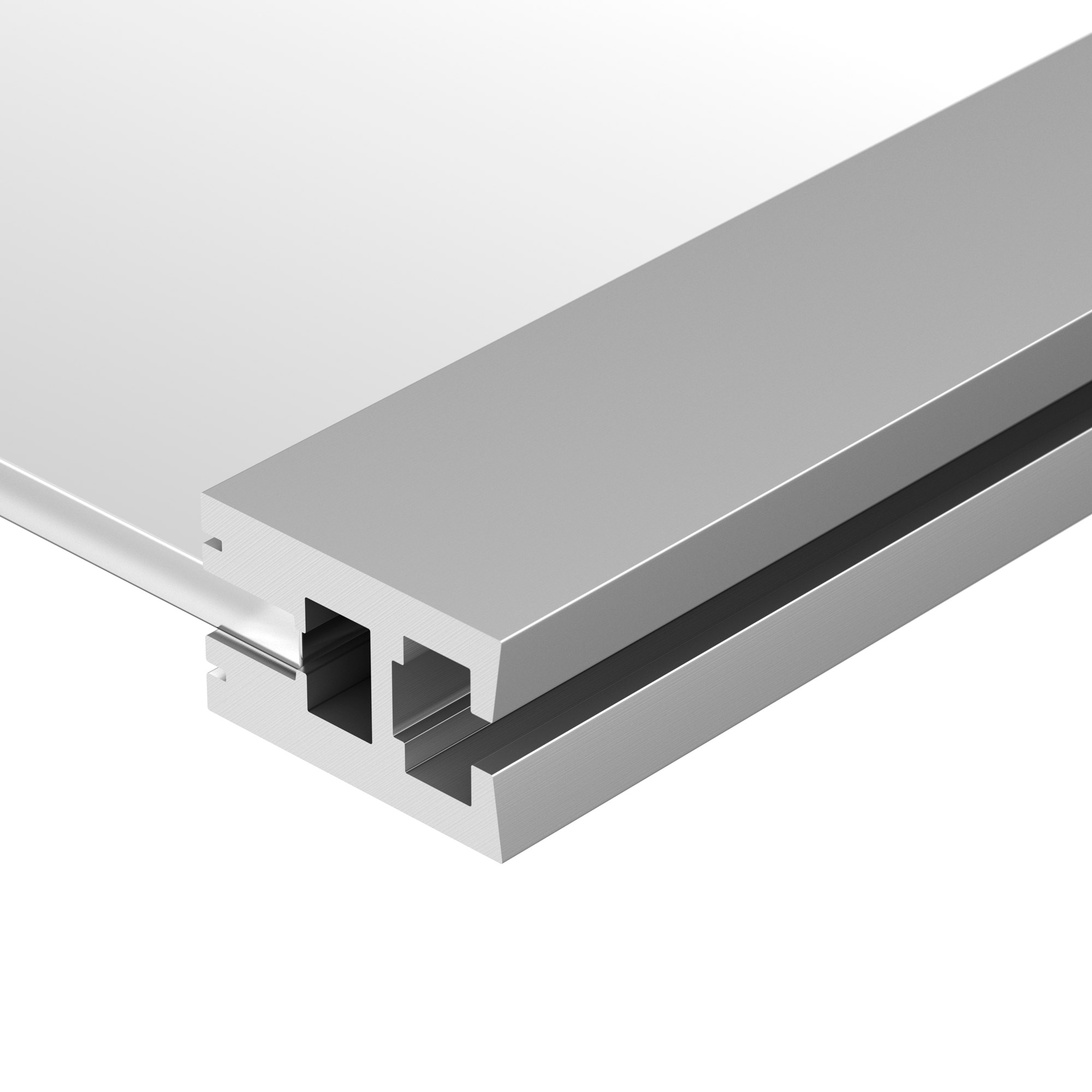 Профиль EX-2000 013208 - Алюминиевый анодированный профиль для монтажа и подсветки 6мм стекла (засветка до 15см) или PC (засветка до 60см). В комплекте талрепы 14шт на 2м профиля. Габаритные размеры (LхWхH): 2000x21,5x34,4 мм. Ширина площадки для ленты 11