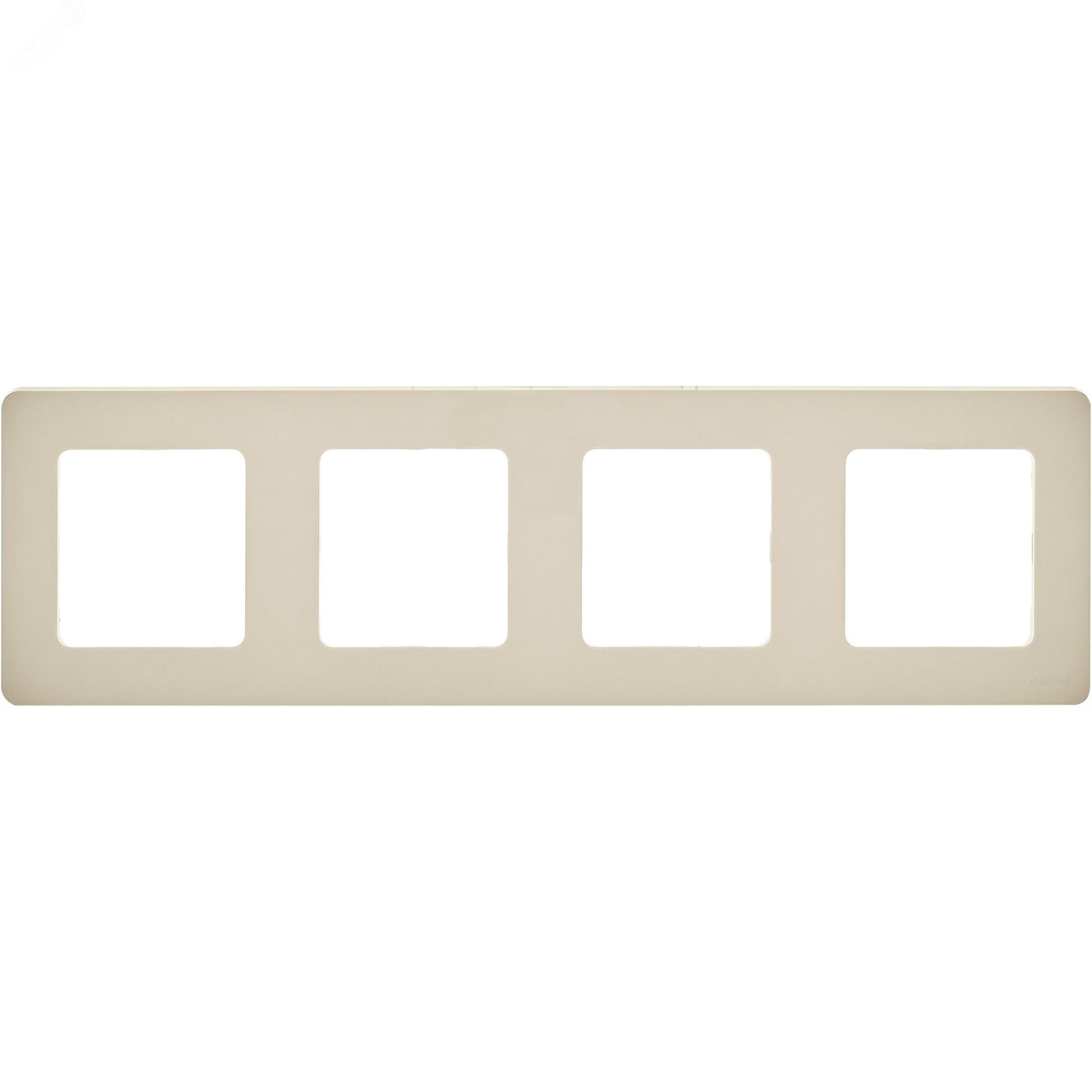 Рамка 4-м Inspiria сл. кость Leg 673961