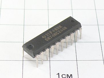 Микросхема SN74HC244N