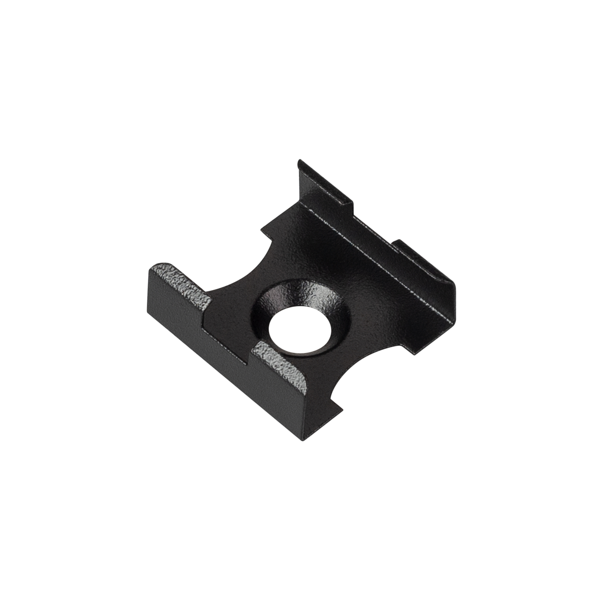 Крепеж монтажный PDS45-T BLACK 034897 - Монтажный крепеж для углового профиля PDS45-T, окрашенный в чёрный цвет (RAL9005). Крепление на поверхность и для соединения профилей между собой.