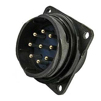 FQ30-9PIN ZJ - Блочная вилка, 9 контактов IP67