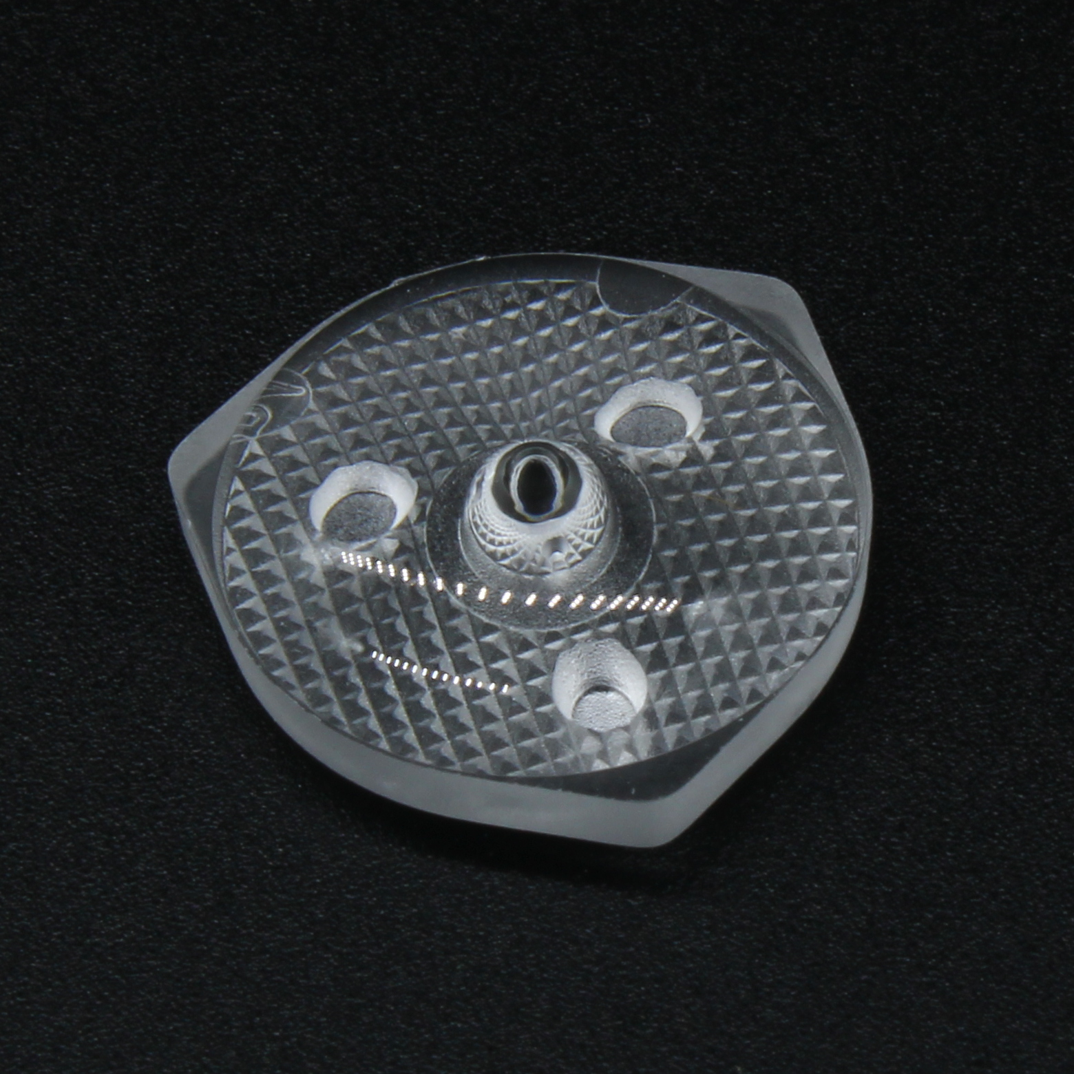 ATV16D160G46W - Линза широкоугольная (TV back light lens), 2835/3030, эфф=93%, ~160°, D=15,5mm  H=mm, PMMA