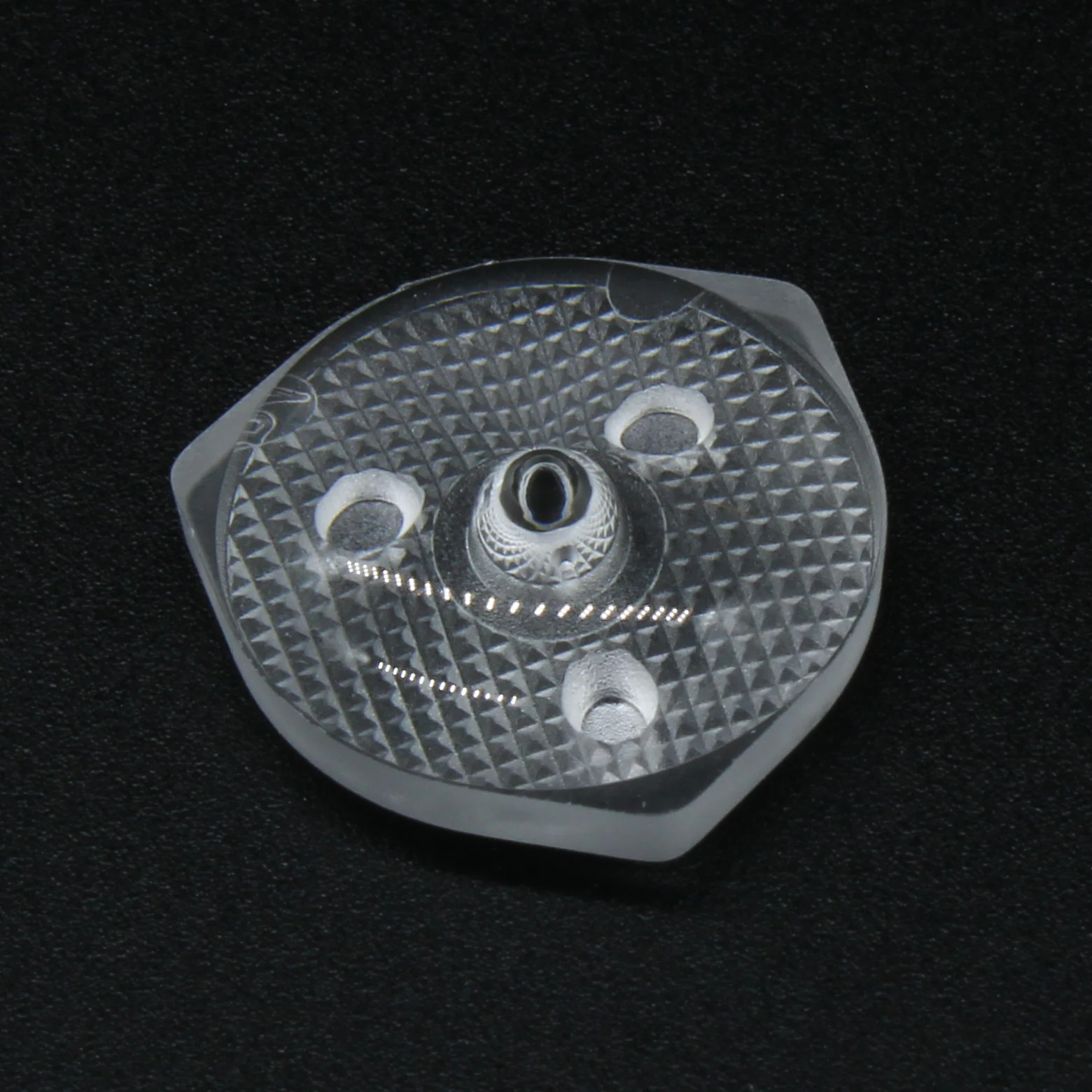ATV16D160G46W - Линза широкоугольная (TV back light lens), 2835/3030, эфф=93%, ~160°, D=15,5mm  H=mm, PMMA