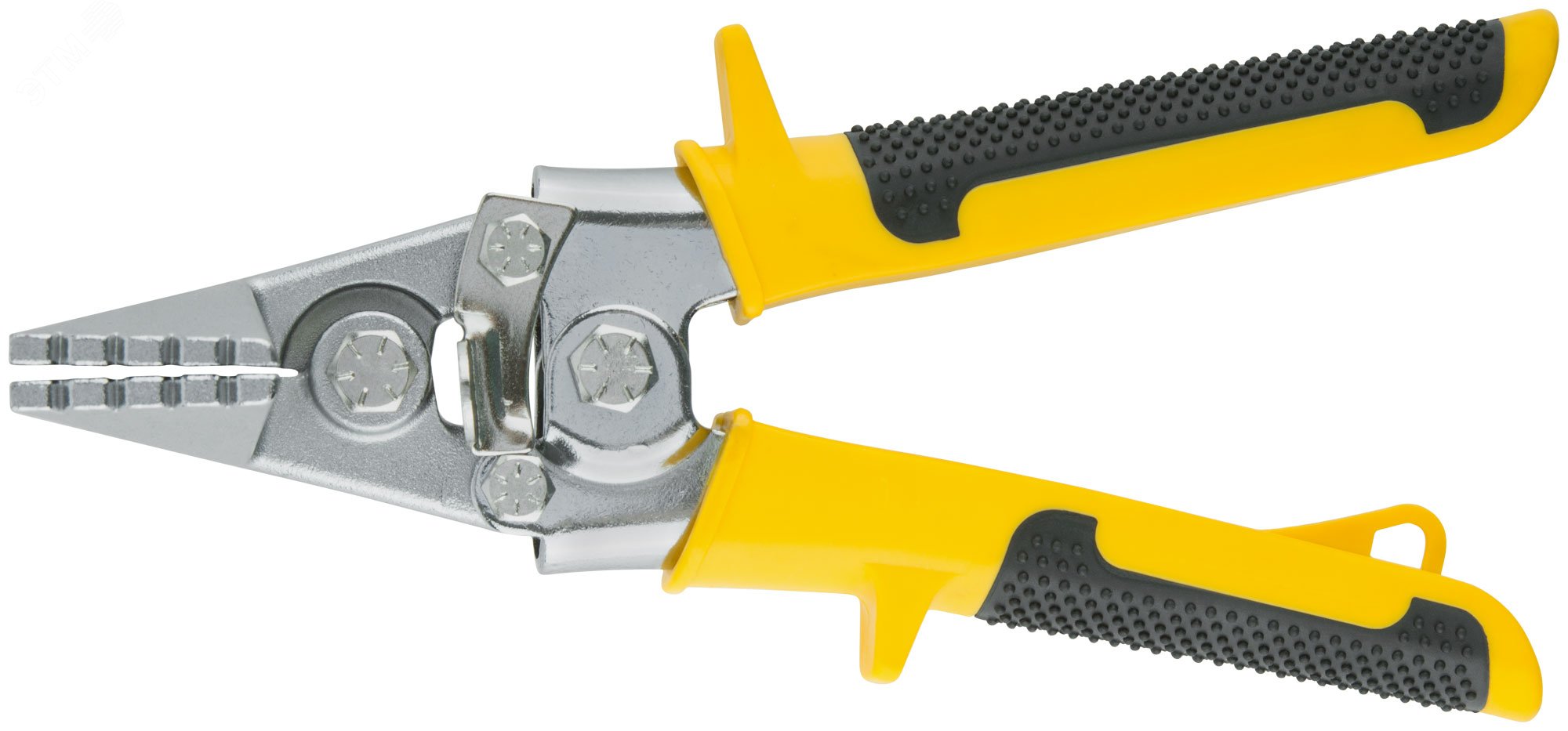 Плоскогубцы для гибки листового металла, прорезиненные ручки, 230 мм 52761