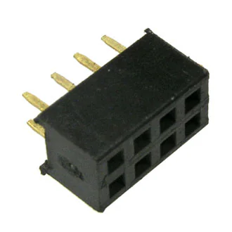 PBD2-8 (PBD2-2X4) 2.00 MM - Гнездо для плат 2.00 мм PBD2-8 (PBD2-2x4) 2.00 мм, 8 контактов