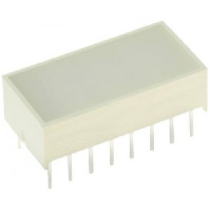 KB-2785YW - Светодиодный модуль 1хLEDх8,89х19,05мм/желтый/590нм/12-50мкд/белый матовый