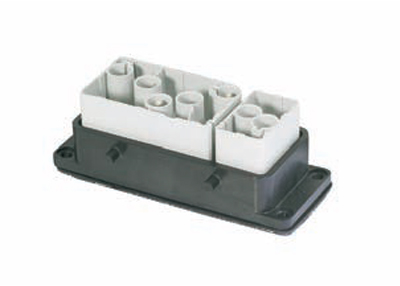 Комплект разъема podisCON FCS47STSA.осн. - Основание разъема, на поверхность, серия podis, IP65, 7 полюсов, цвет: черный, номинальные характеристики: 500V, 20A