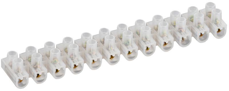 Зажим винтовой ЗВИ-10 2.5-6кв.мм 12пар UZV10-010-006-K01-10-G