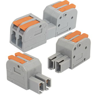 СМК 223G-2 - Зажим-клемма серии СМК 223G, 2 клеммы