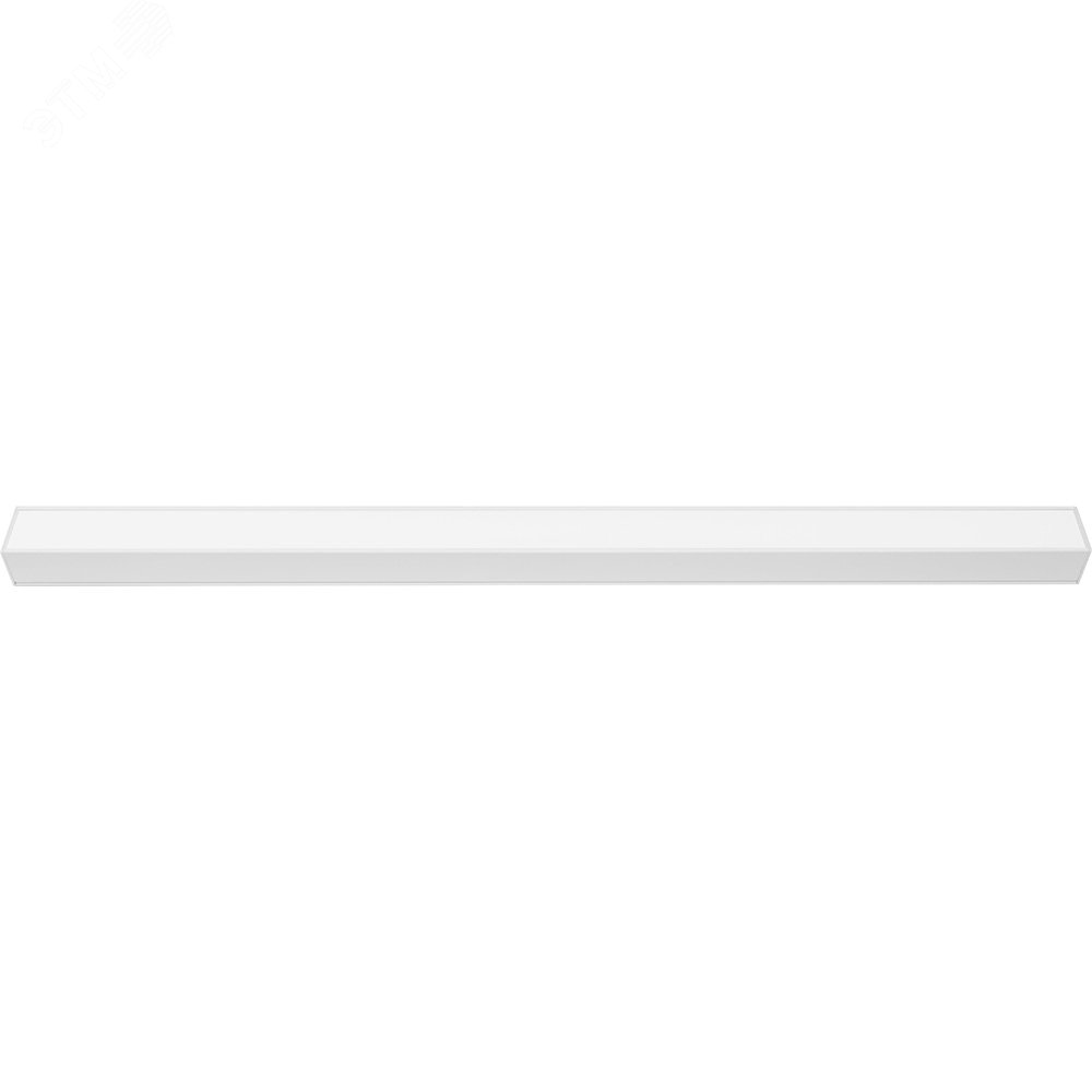 Светильник светодиодный ДПО-36вт 4000К 4320Лм линейный рассеиватель матовый в алюминиевом корпусе белый 48584