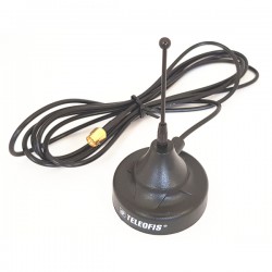3G антенна TELEOFIS RC30 SMA - Компактная 3G-антенна на магнитной базе TELEOFIS RC30 SMA.