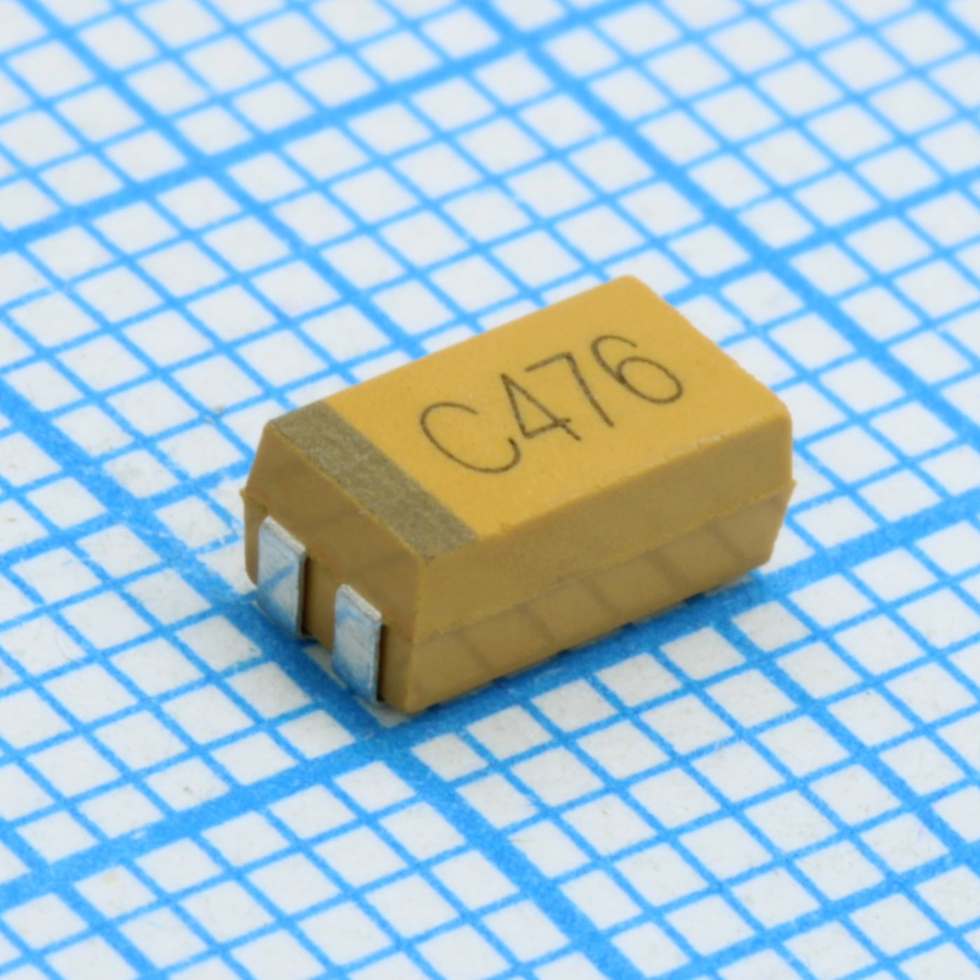 CA45L-C016K476TE300 - Конденсатор танталовый 47мкФ ±10% 16В типоразмер C низкое ESR