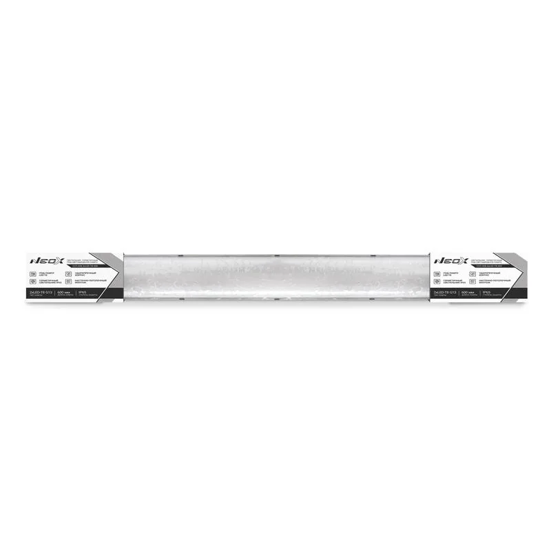 Светильник ССП-458 2хLED-Т8-600 G13 IP65 666х86х55мм герметичный под светодиодную лампу 4690612053271