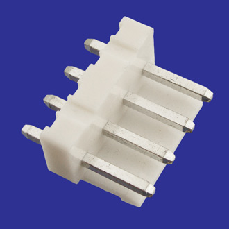 PWL2-04 PITCH 3.96 MM - Разъём питания низковольтный RUICHI PWL2-04 наклон 3.96 мм, 4 контакта