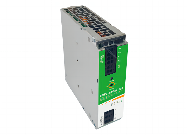 Источник питания SDP2-1AC24-120 - Источник питания, однофазный, 24VDC / 5A, 120W, диапазон входных напряжений: 85 - 264VAC; габариты (мм): 127х115х35, монтаж: на DIN рейку