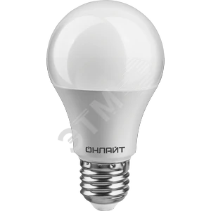 Лампа светодиодная LED 10вт E27 белый PROMO